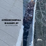 Average Rainfall in Albany, NY