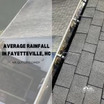 Average rainfall in Fayetteville, NC