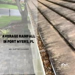 Average rainfall in Fort Myers, FL