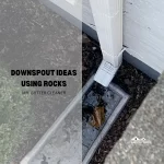 Downspout Ideas Using Rocks
