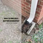 How to Unclog a Gutter Downspout